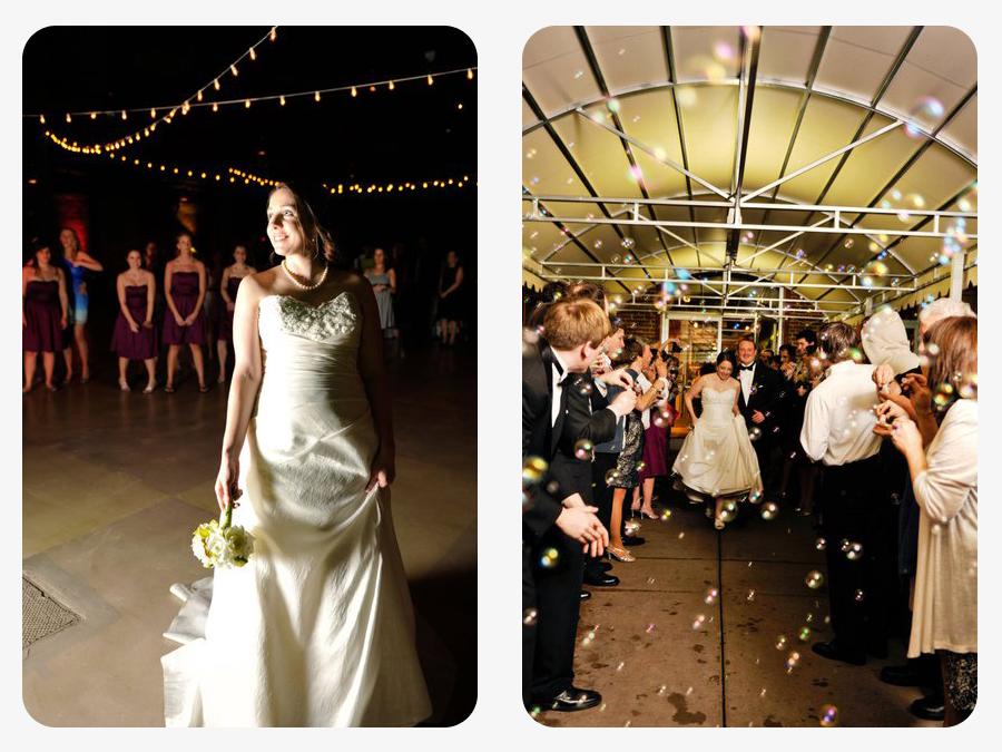 real wedding SarahDrew end