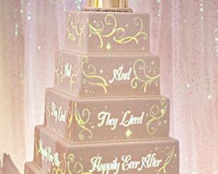 disney wedding cake