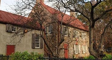 old stone house wedding