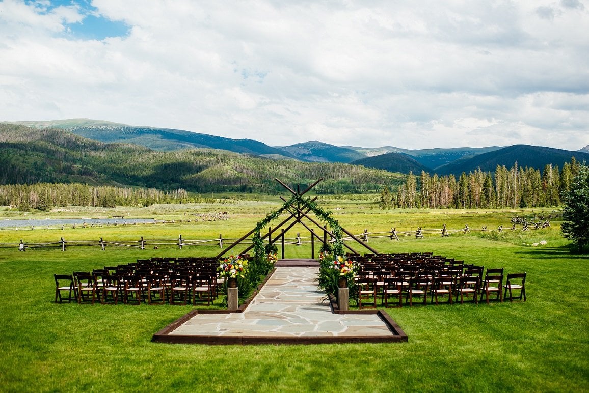 Devil's Thumb Ranch wedding venue in Colorado