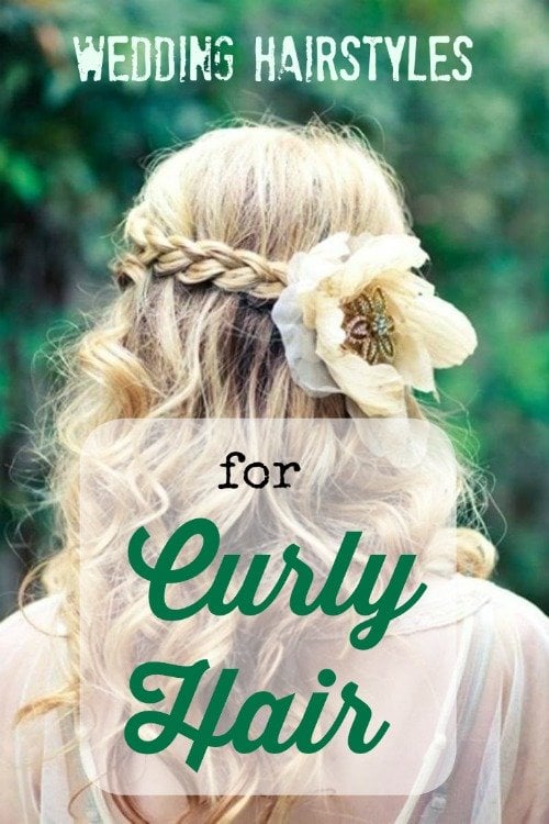 10 Amazing Wedding Hairstyles For Curly Hair Woman Getting