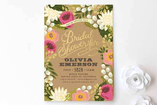 bridal shower invitations