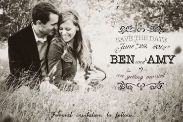 funny save the date