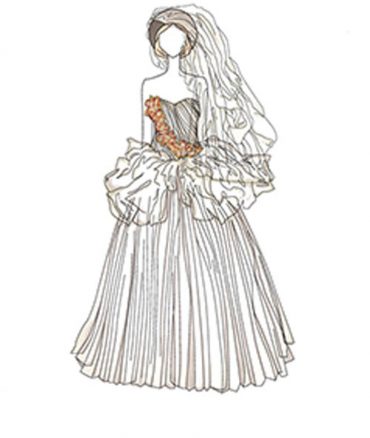 celebrity wedding dress