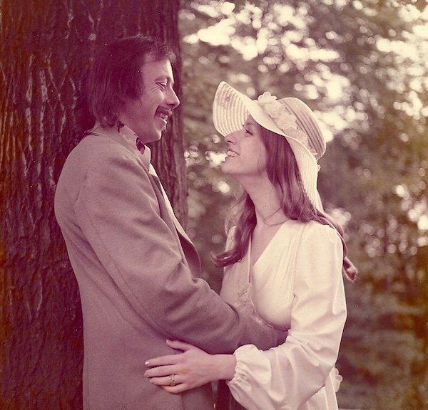 recreated wedding photos