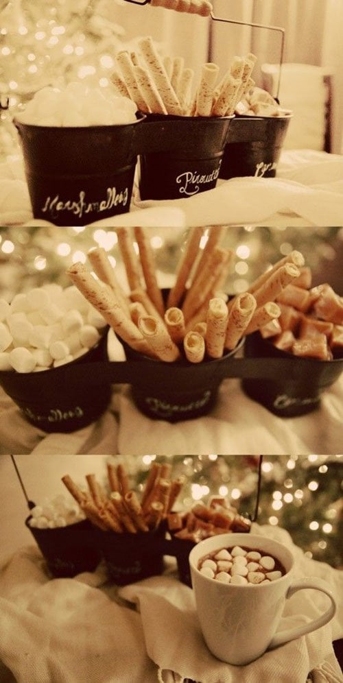 Toast with Hot Chocolate