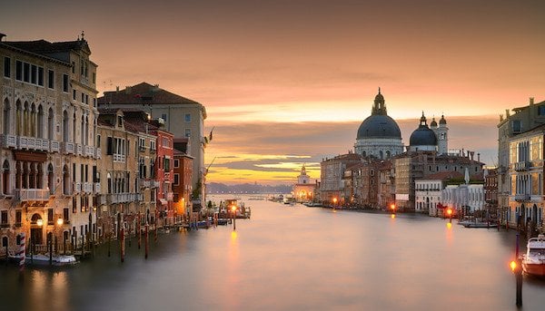 Venice sunrise. Photo by Pedro Szekely