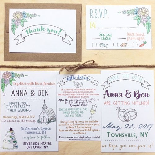 wedding invites