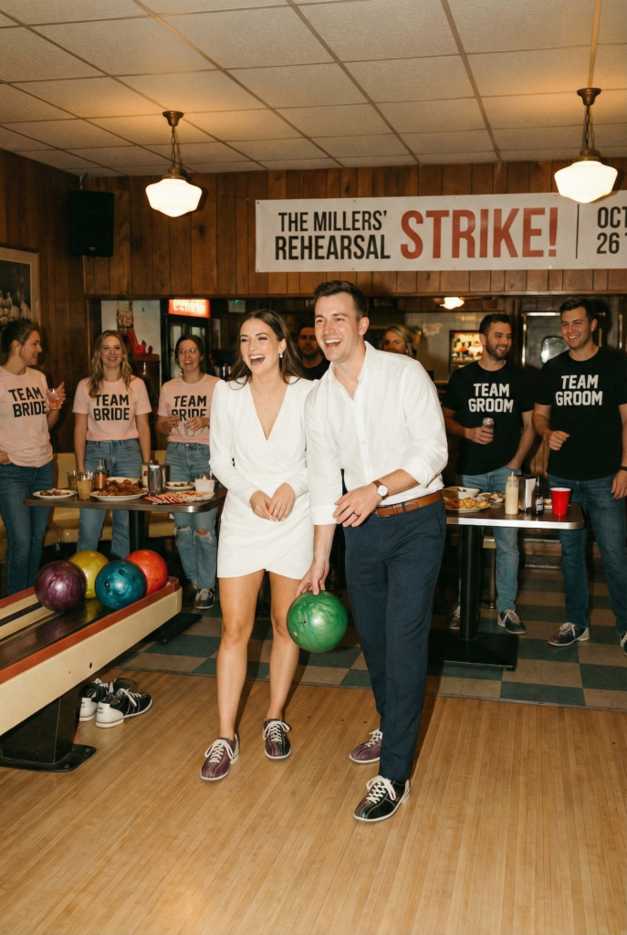 rehearsal dinner bowling