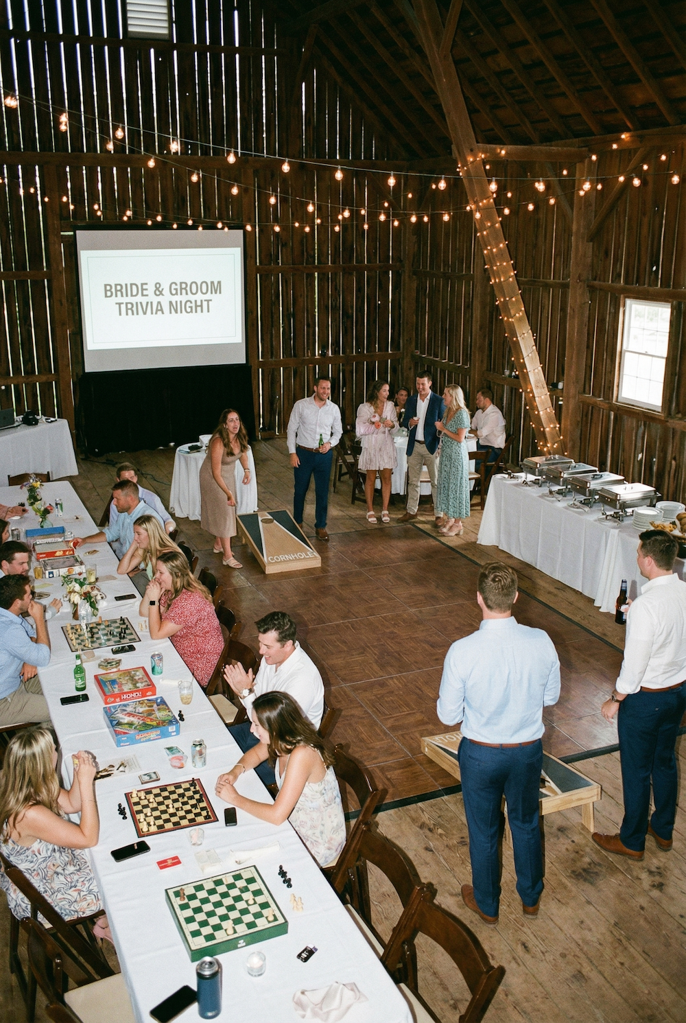 rehearsal dinner game night