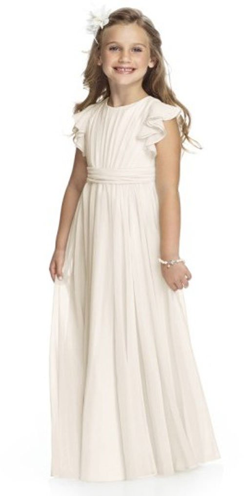 16 of the Cutest Ivory Flower Girl Dresses for Your Wedding