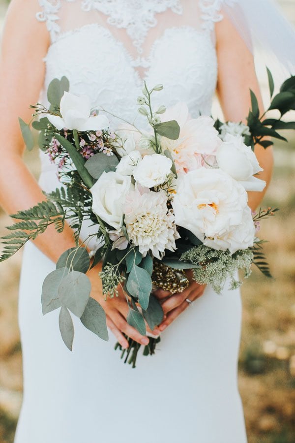 flores de boda de bricolaje