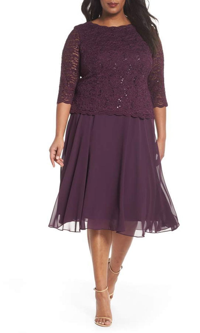 plus size mother of the bride dresses