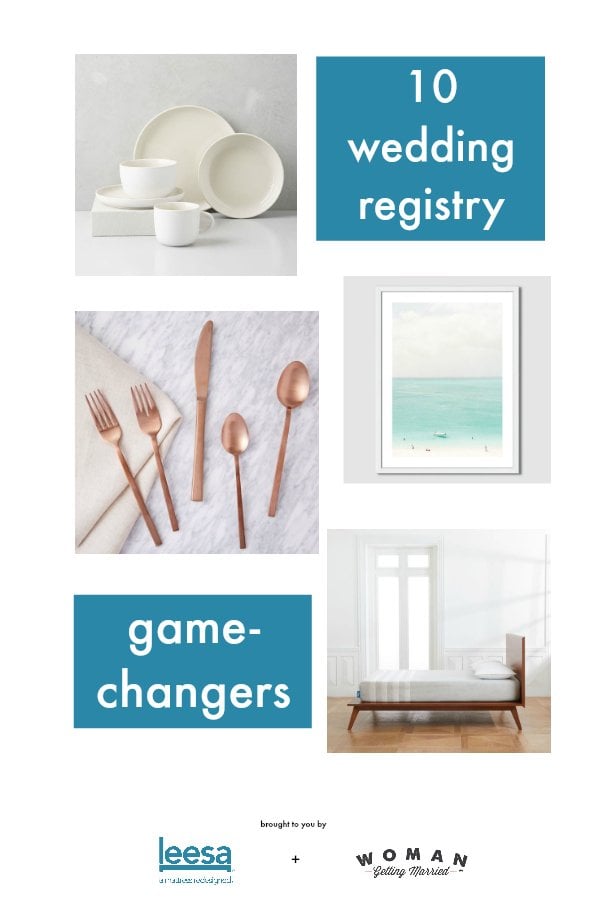 Lessa Wedding Registry and West Elm