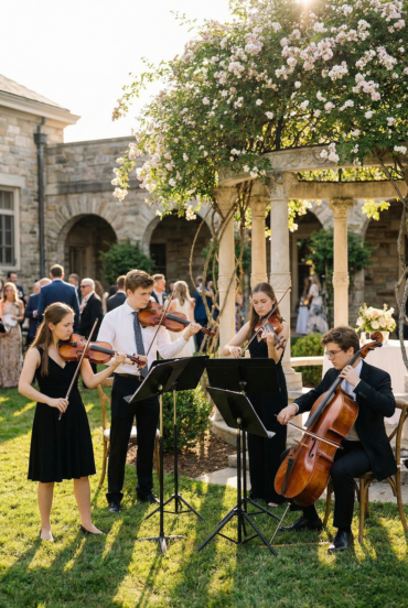 wedding ceremony music college students