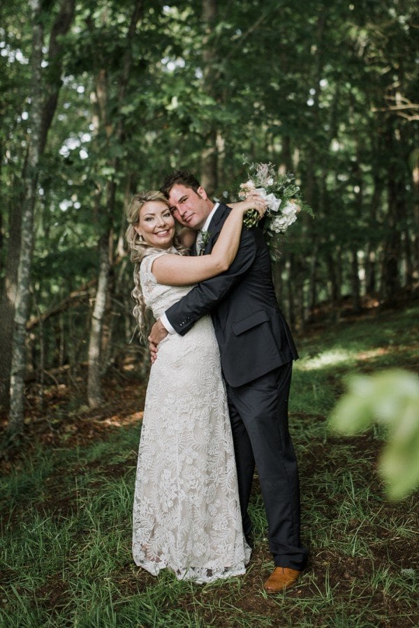 Sam & Angie Trade the Beach for Mountains on Their Wedding Day | Woman ...