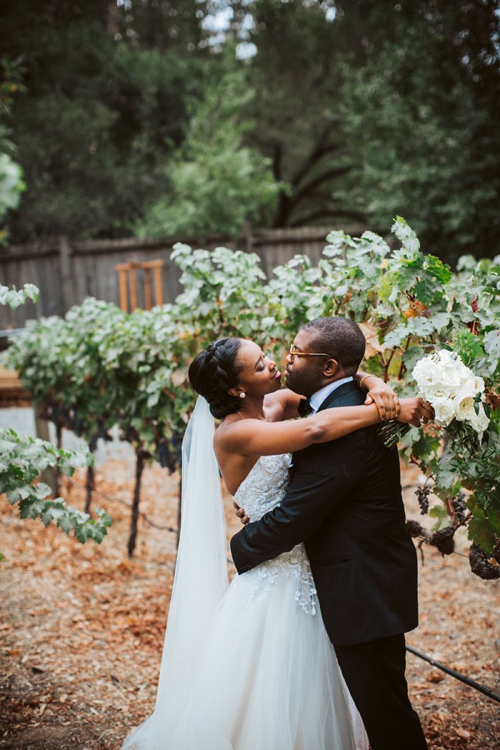 calistoga ranch real wedding