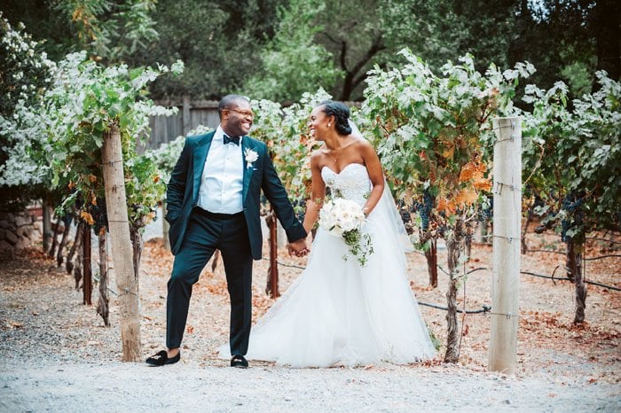 calistoga ranch real wedding