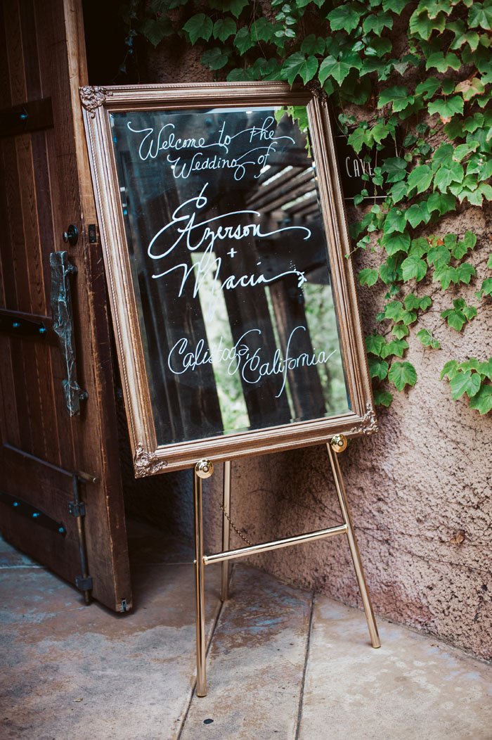 calistoga ranch real wedding