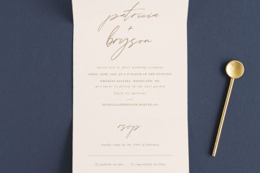 all in one wedding invitations