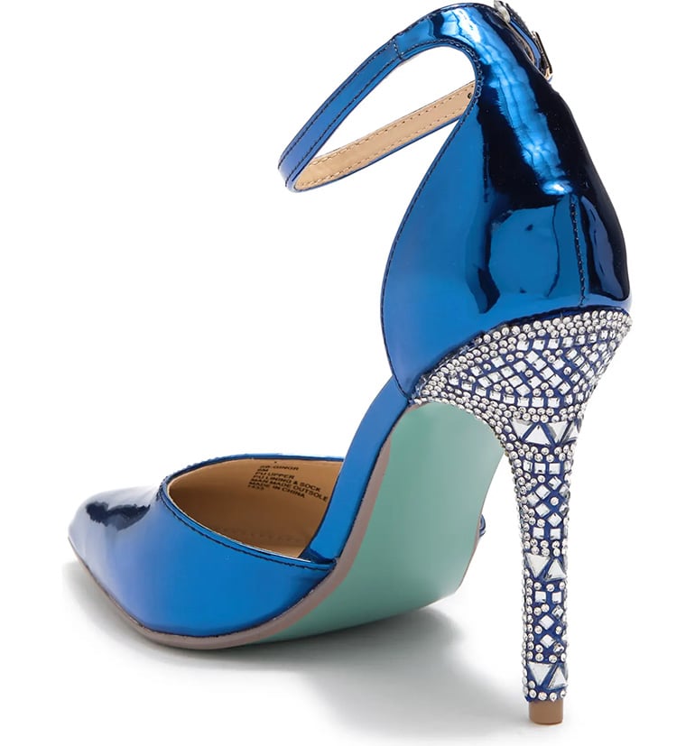 Betsey Johnson Ginger Crystal Pump