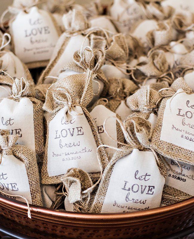 Coffee Tea Favors