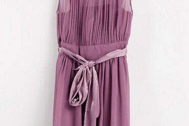 Little Mistress Purple Bridesmaid Dress