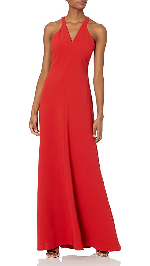 Halston Sleevless Bridesmaid Dress