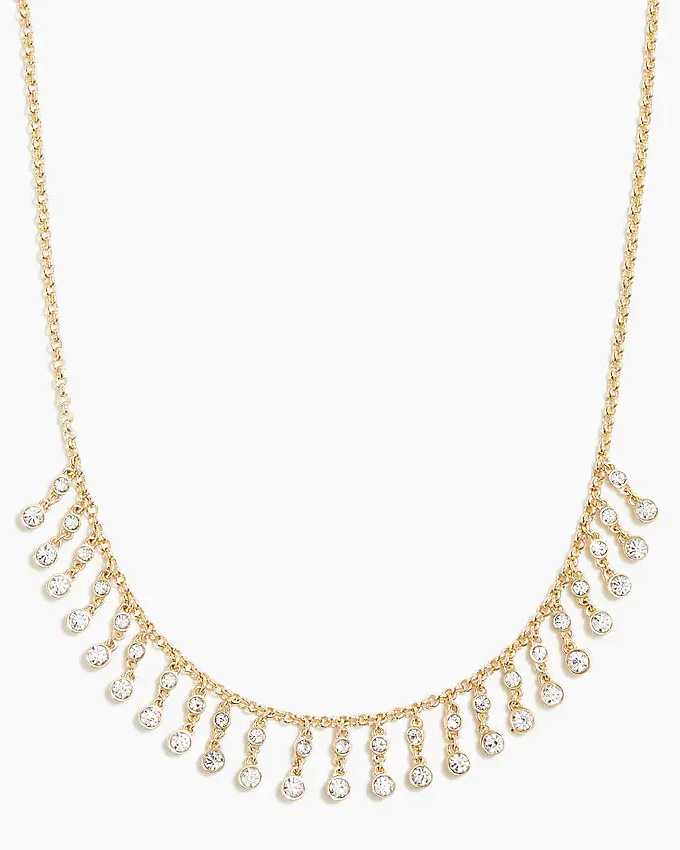 Crystal Statement Necklace J Crew