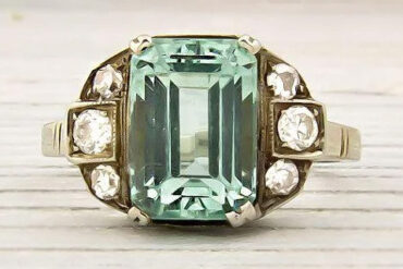 Emerald Engagement Ring