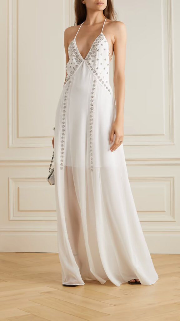 Givenchy Silk Shiffon Gown