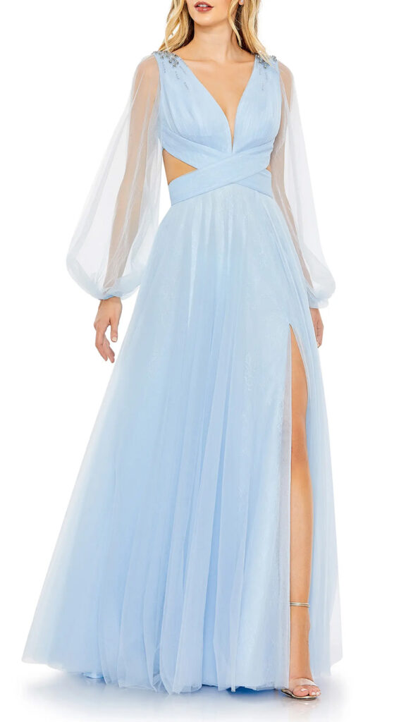Mac Duggal Ice Blubridesmaid Dress