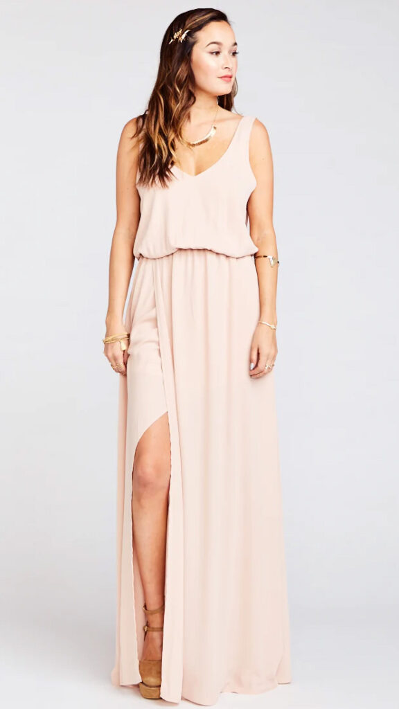 Mumu Kendal Bridal Shower Dress