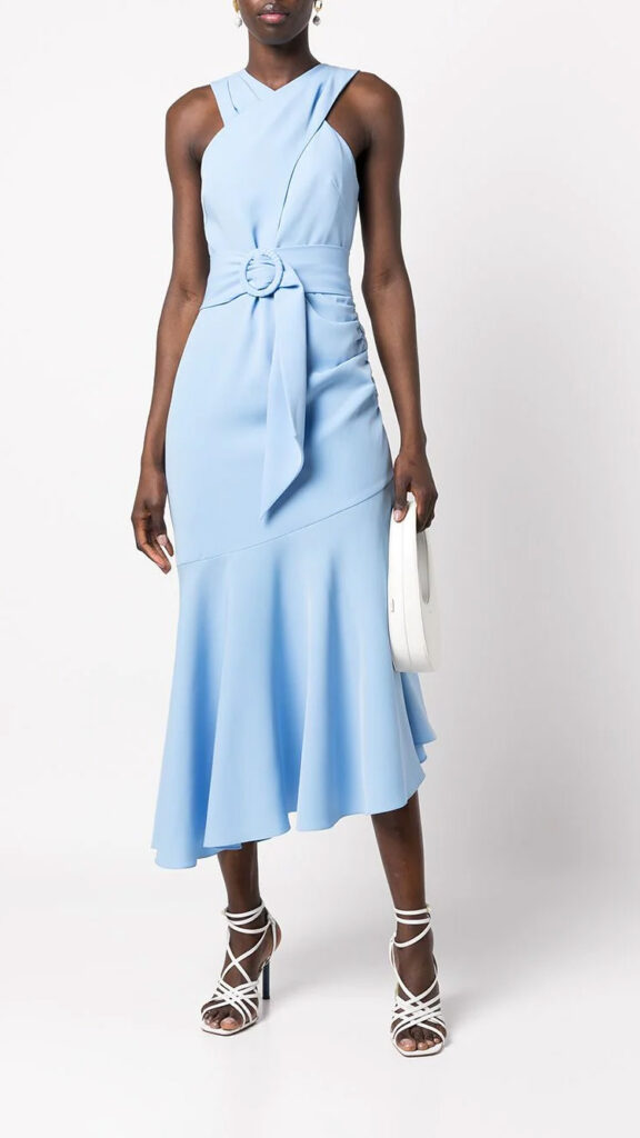Naomi Baby Blue Bridesmaid Dress
