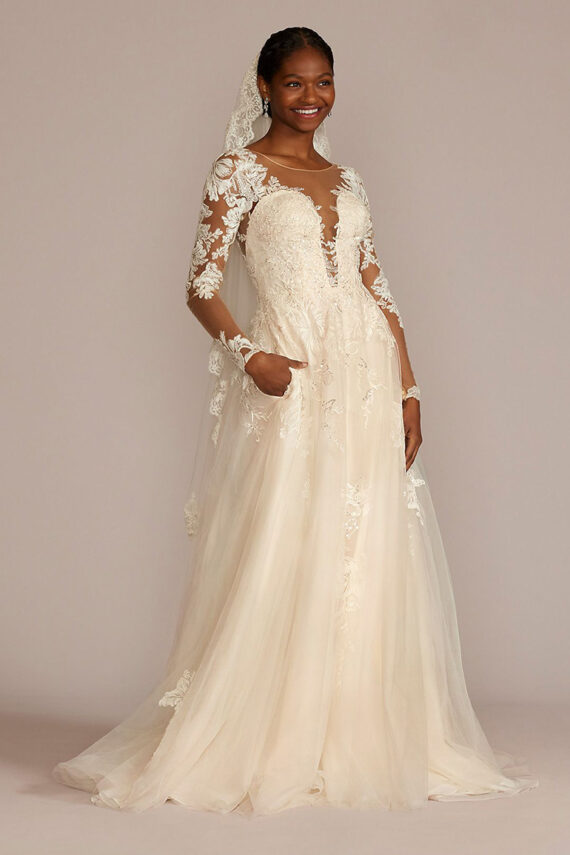 Oleg Cassini Wedding Dress Style CWG928
