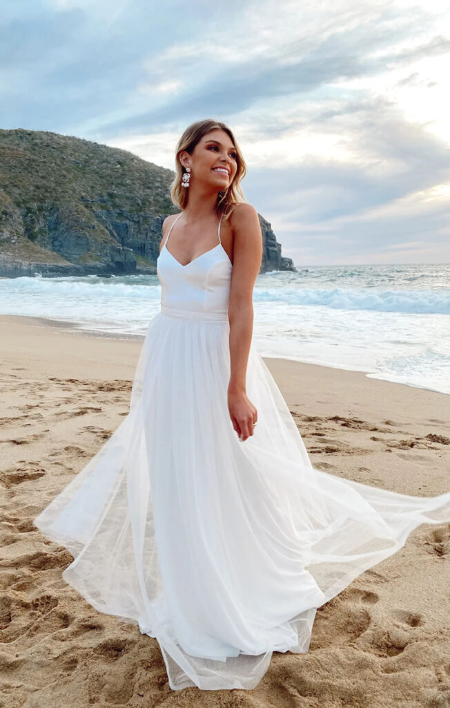 Olivia Overskirt White Wedding Dress
