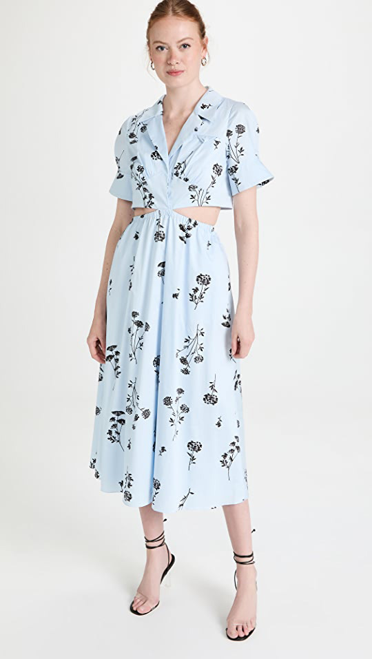 Self Portrait Light Blue Bridesmaid Dress