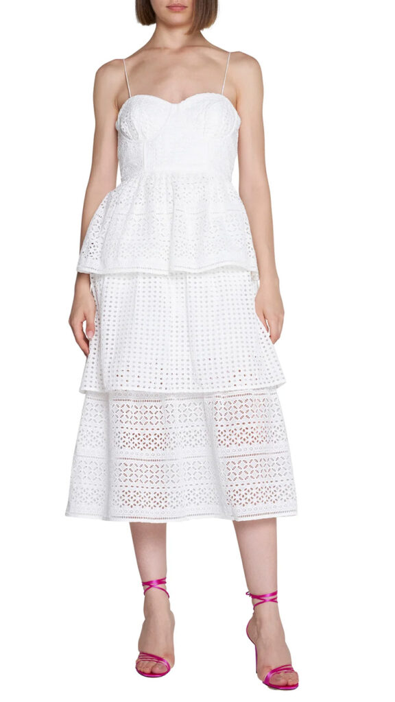 Self Portrait Midi Dress