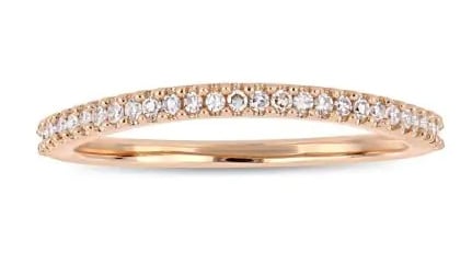14k Rose Gold Wedding Ring