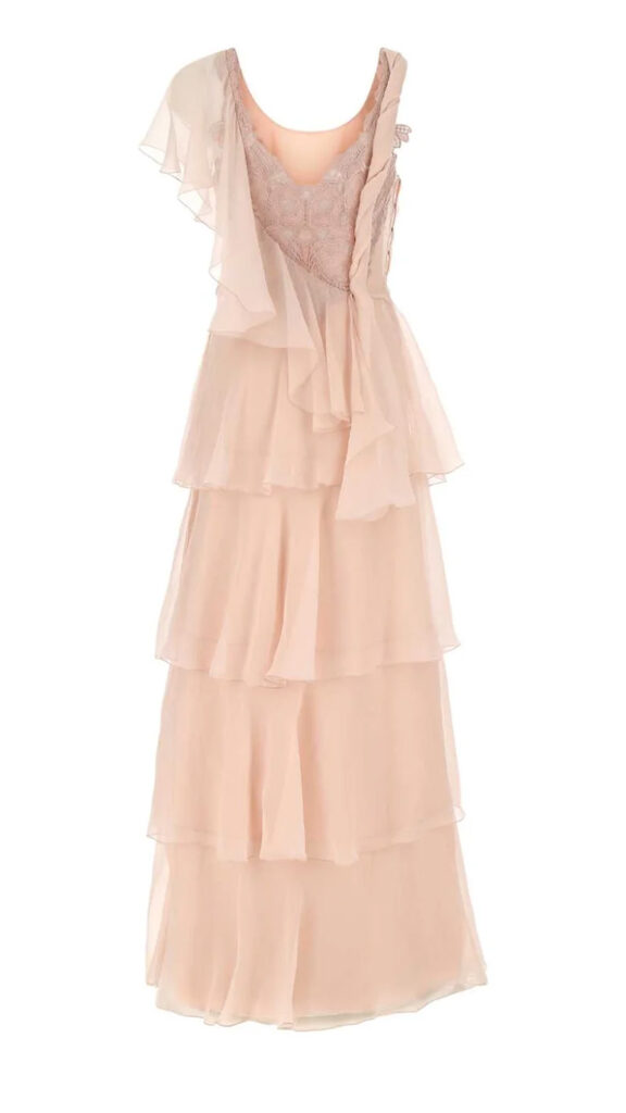 Alberta Feretti Sleeveless Long Bridesmaid Dress