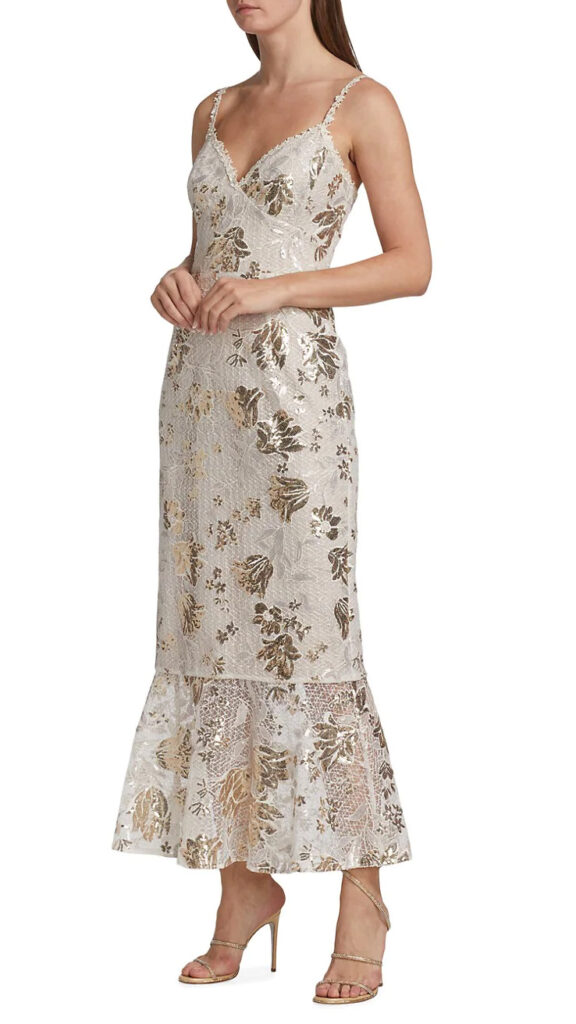 Marchesa Notte Sequin Gown