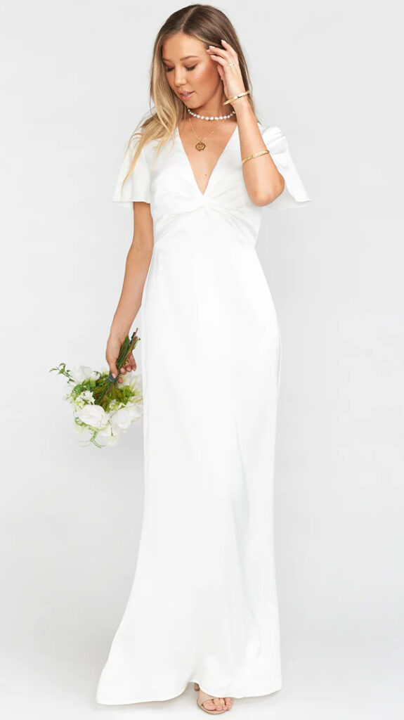 Rome Twist Wedding Gown