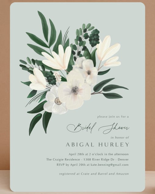 Bridal Shower Invitation Gathering