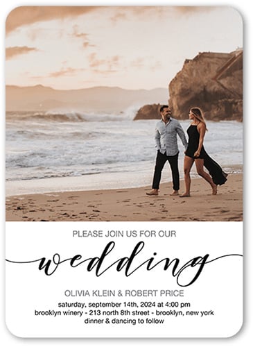 Forever Celebrate Wedding Invitation