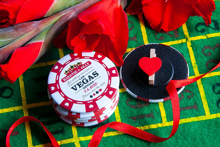 Poker Chip Magnet