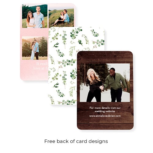 Star Cascade Wedding Invitation