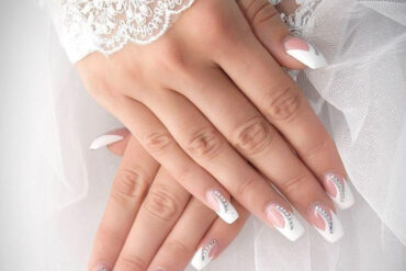Wedding Nail Design French