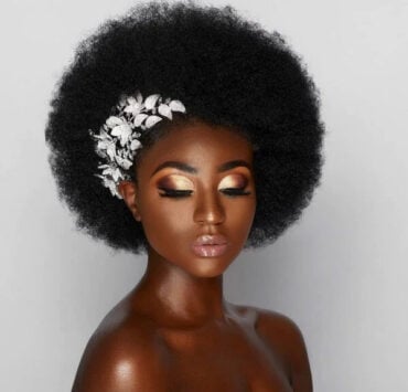Black Wedding Hairstyles Natural