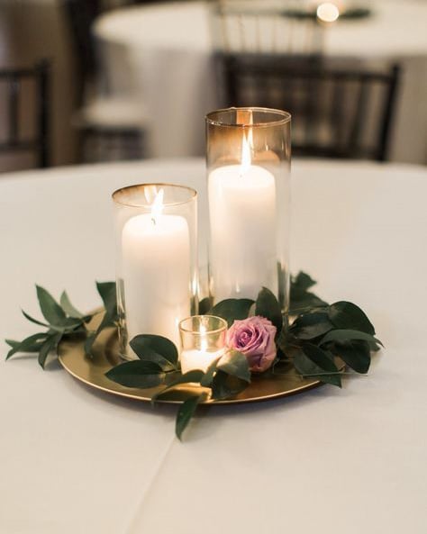 Candle Wedding Centerpieces DIY