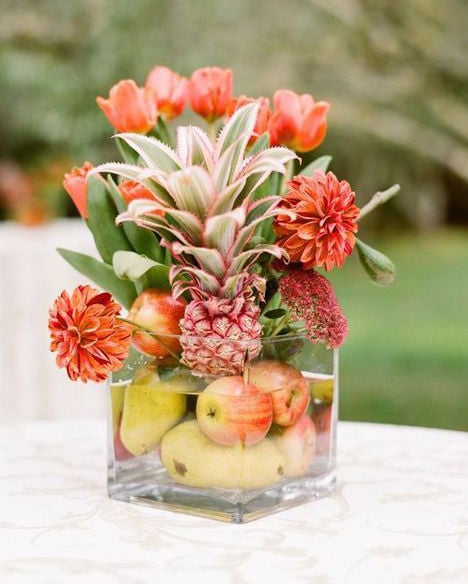 Fruit Wedding Centerpieces Summer